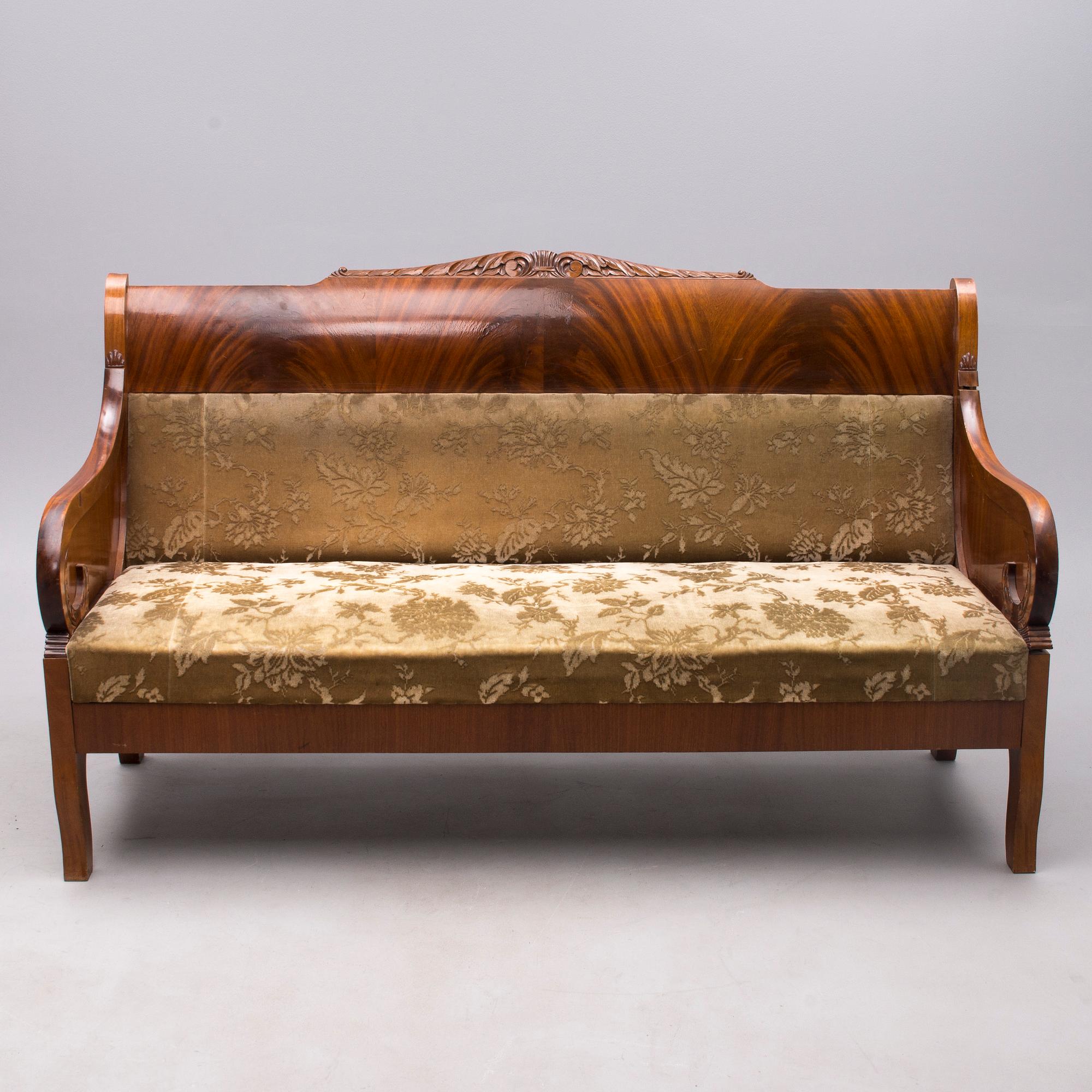 SOFFA, biedermeierstil, 1920-tal.