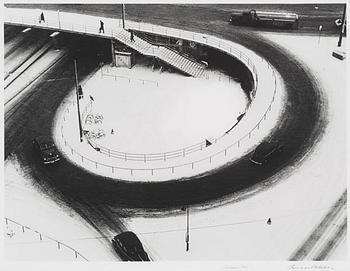 292. Lennart Olson, "Slussen, Stockholm", 1952.