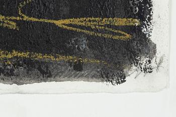 Hans Wigert, blandteknik på papper, signerad.