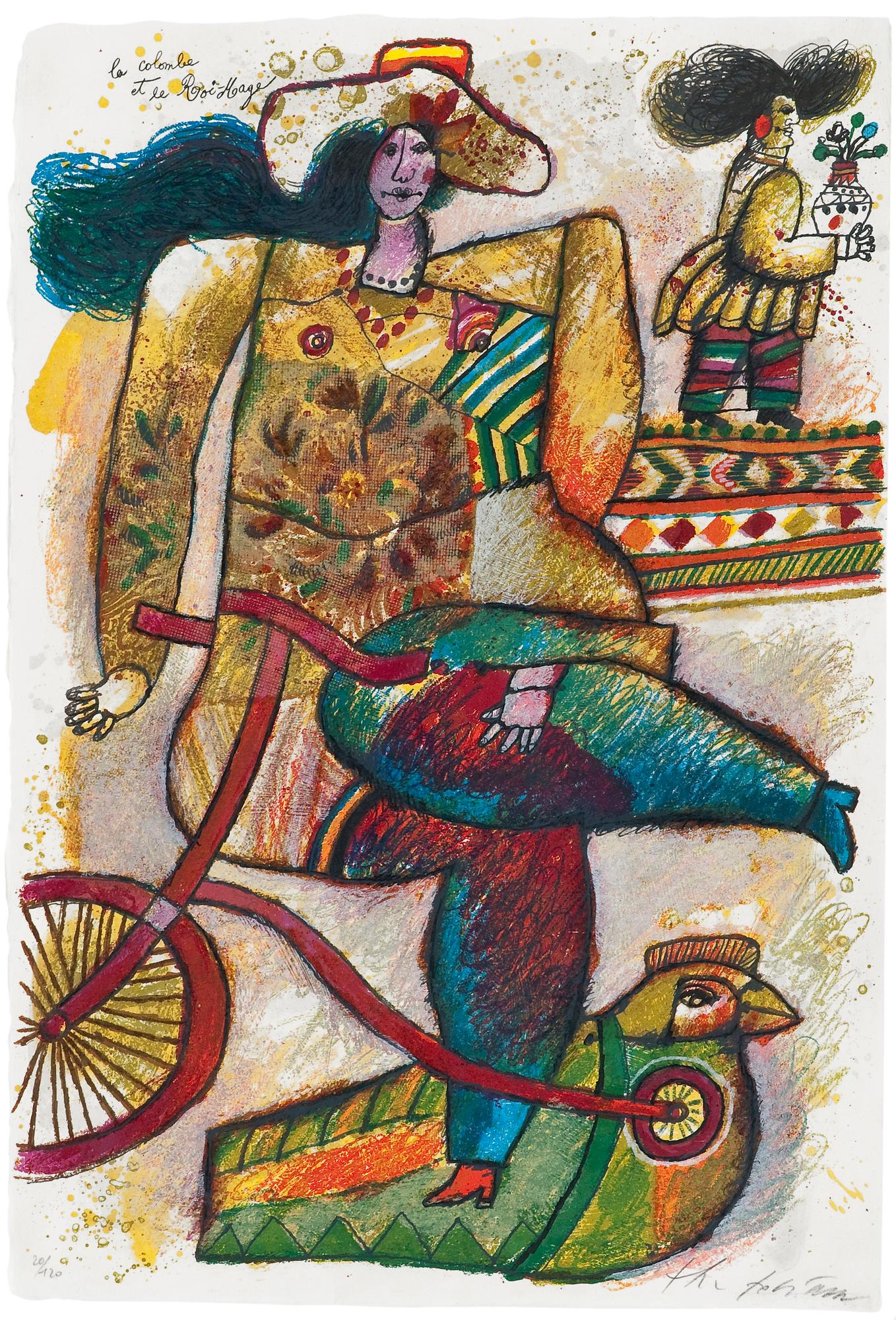 Theo Tobiasse, "LA COLOMBRE ET LE ROI-MAGE".