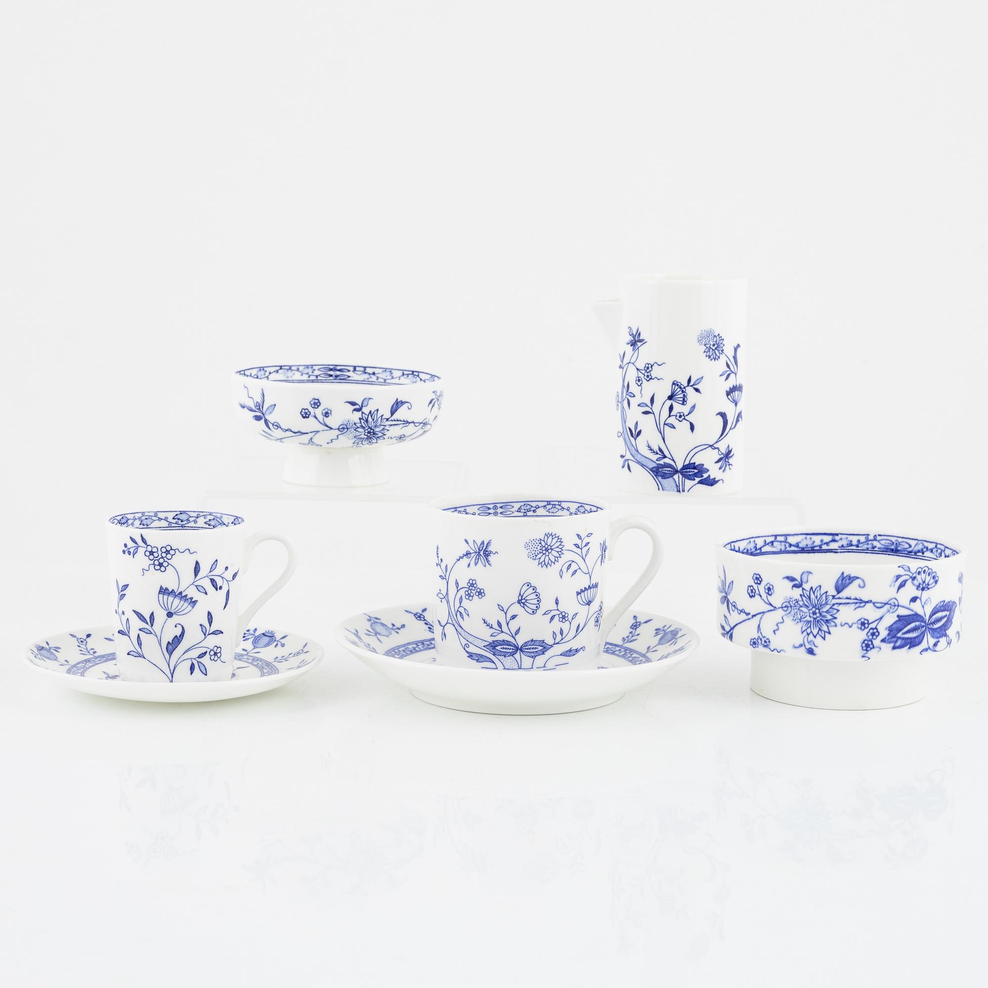 A 25 pcs  'Dresden' coffee- and moccaservice from Gustavsberg.