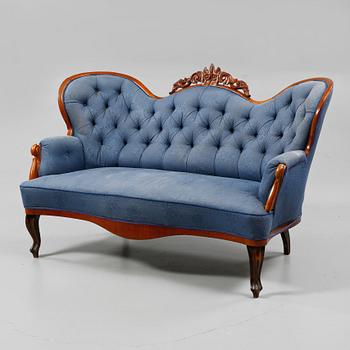 SOFFA, nyrokoko, 1800-talets andra hälft.