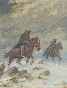 Alexander Langlet, Carolinians in a storm.