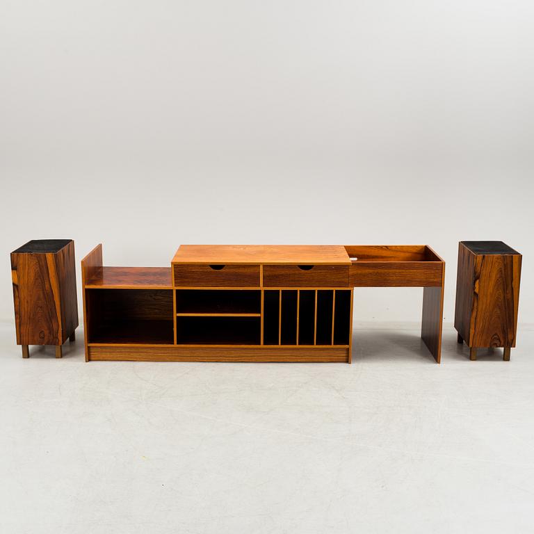 STEREOBÄNK/SIDEBOARD, 1960/70-tal.