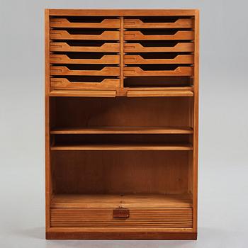 HANS J WEGNER, jalusiskåp, Plan Møbler, för Århus Rådhus, Danmark 1941.