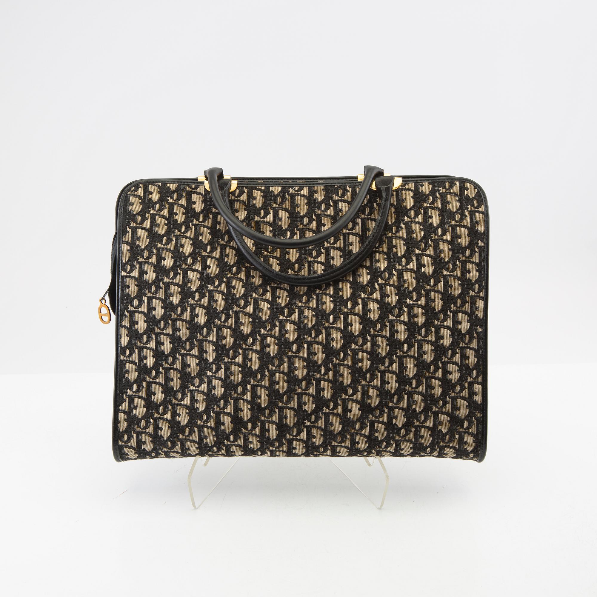 Dior väska samt plånbok vintage.