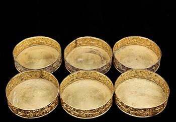 COASTERS, 6 st, senempire, 1800-talets mitt.