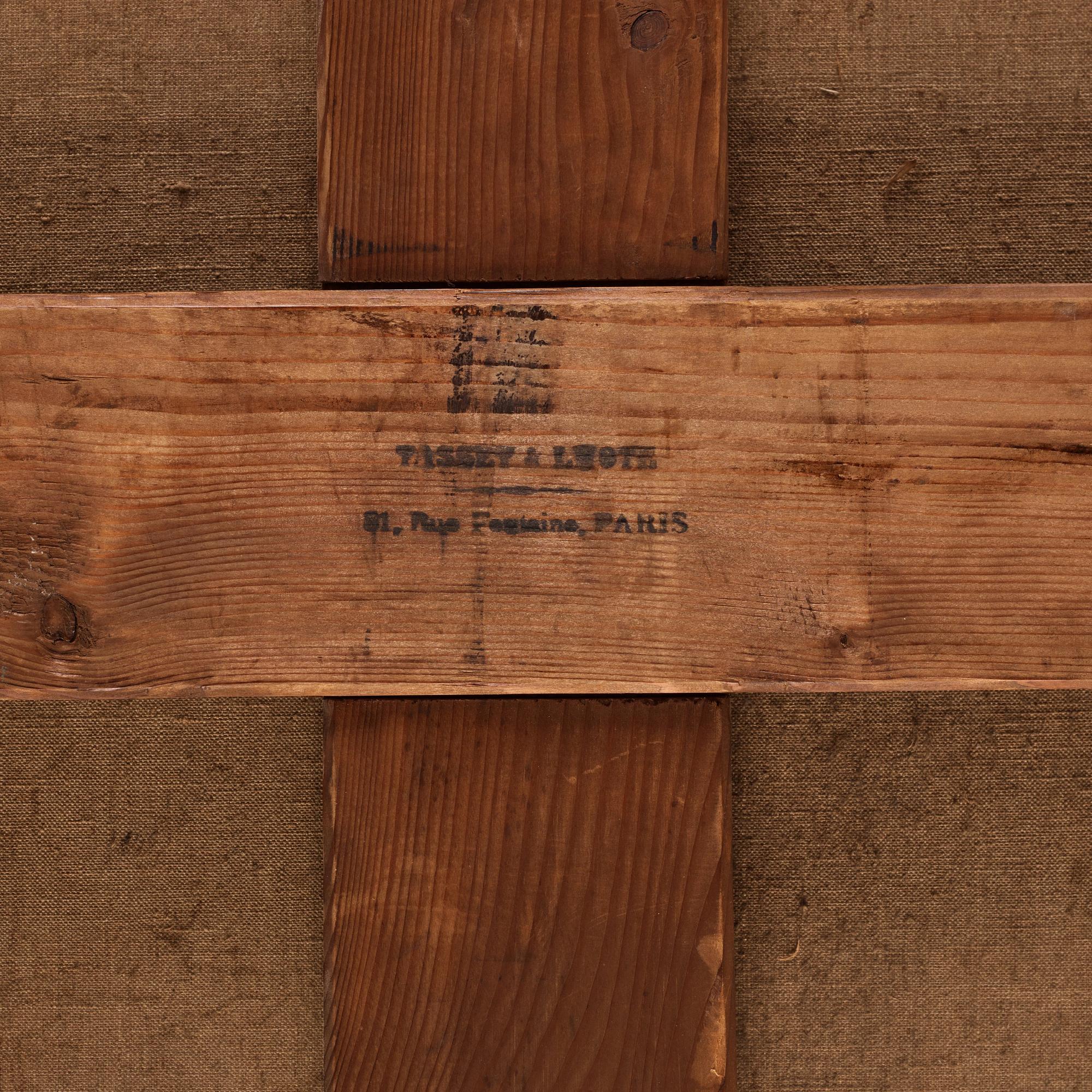 Georges Jules Cain, Framför staffliet.