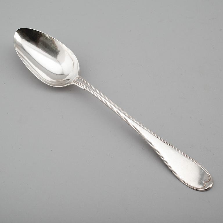 RAGUSKED, silver, Pehr Zethelius, Stockholm 1799. Vikt ca 132 gram.