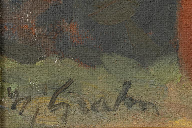 Hjalmar Grahn, 'Laundry Drying, Öland'.