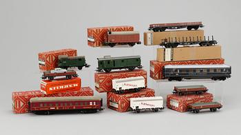 1463. MÄRKLIN TÅGVAGNAR, 12 st.