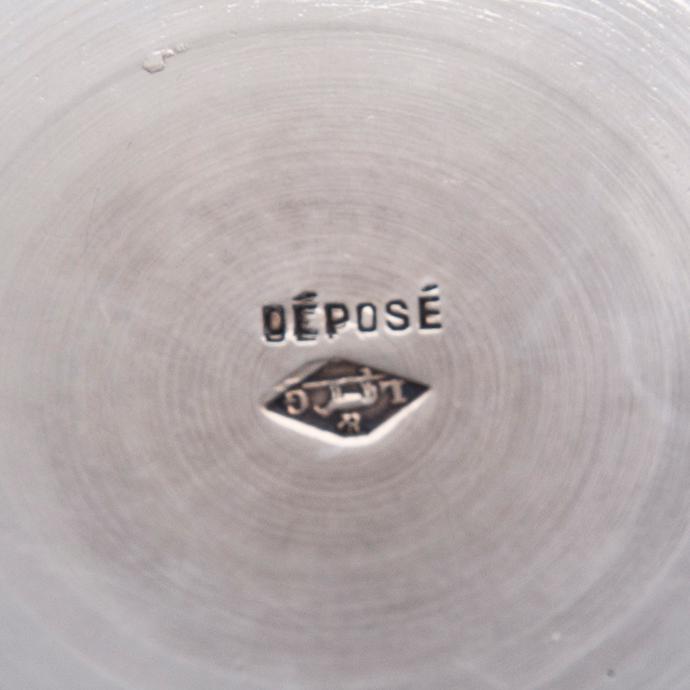 TWO CUPS, 950 silver, Jules Ladoucette & Pierre Gavard (1869 -1886), France. Weight 291 g.