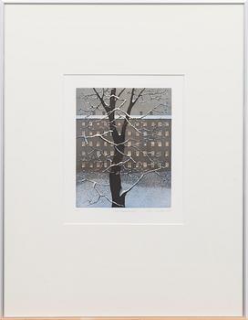 ELINA LUUKANEN, colour etching, signed and dated -98, numbered 6/60.