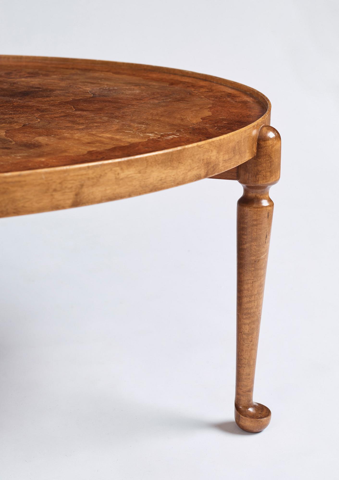 Josef Frank, soffbord, modell 2139, Firma Svenskt Tenn, tidigt 1950-tal.