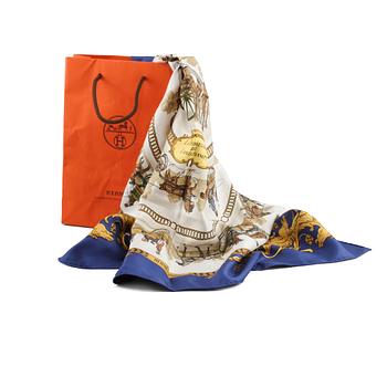 SCARF, "La Promenade de Longchamps", Philippe Ledoux,  Hermés.
