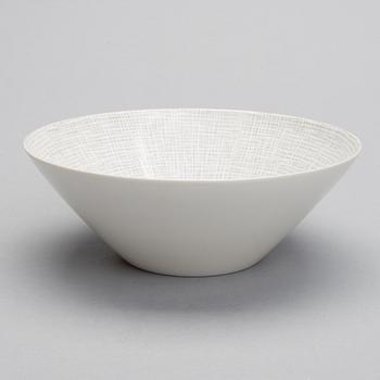MATSERVIS, 78 delar, porslin, " Form 2000", Richard S. Latham & Raymond Loewy, Rosenthal 1900-talets mitt.