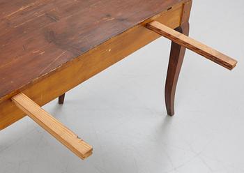 Matbord, tvådelat, 1800-tal.