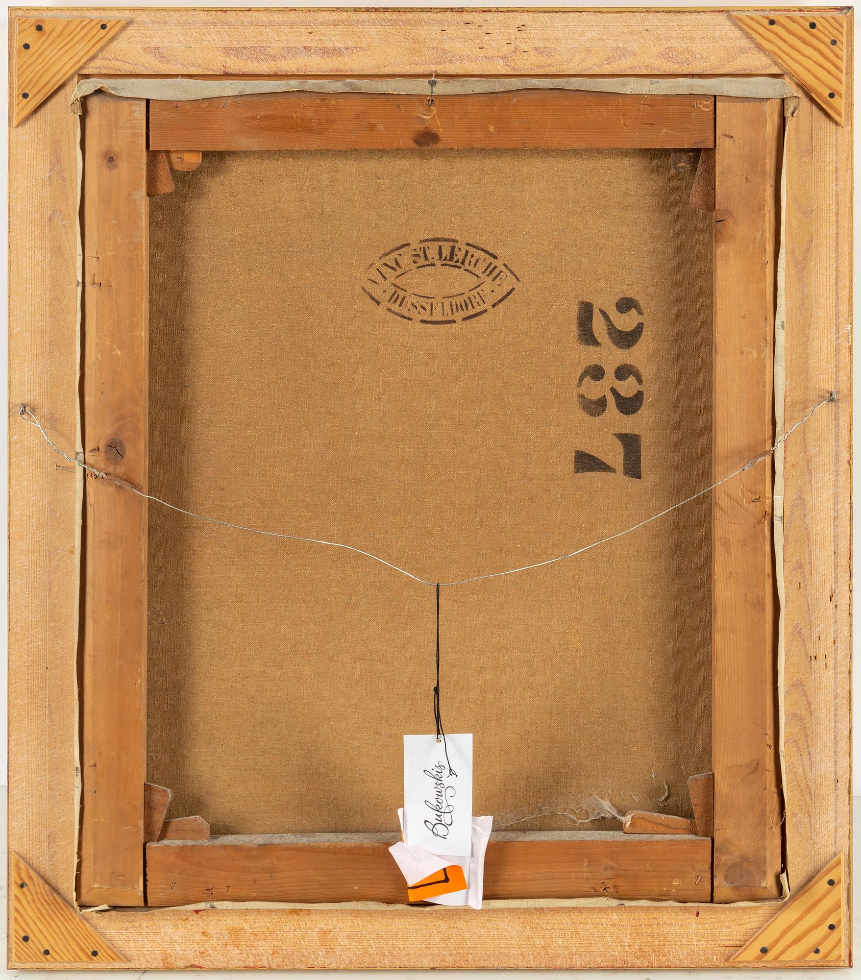 VINCENT STOLTENBERG-LERCHE, olja på duk, signerad och daterad -87.