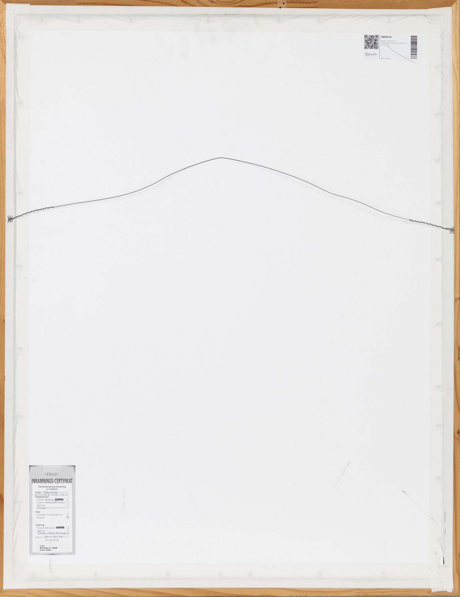 Bengt Lindström, carborundum etching, signed 31750.