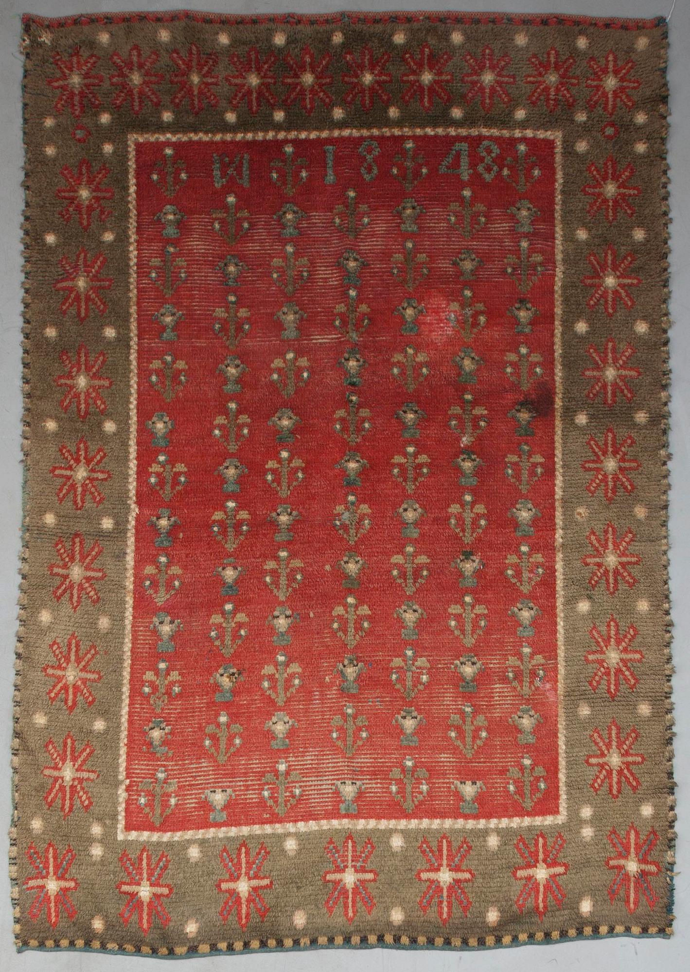 RYA,  Finland, daterad 1848. 195 x 135.