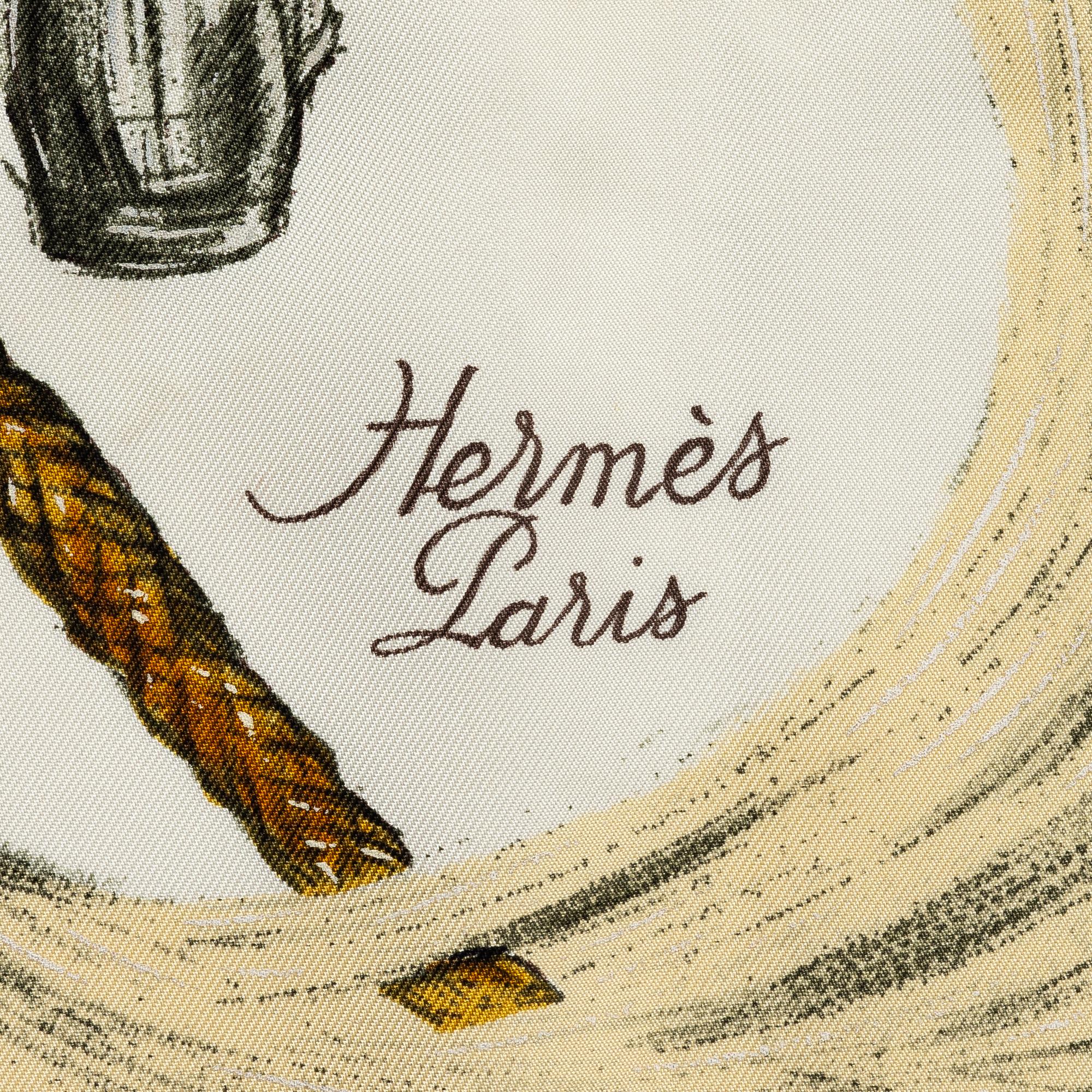 Hermès, scarf, "A Propos de Bottes".