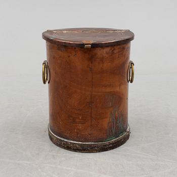 A copper water container, around the year 1900.