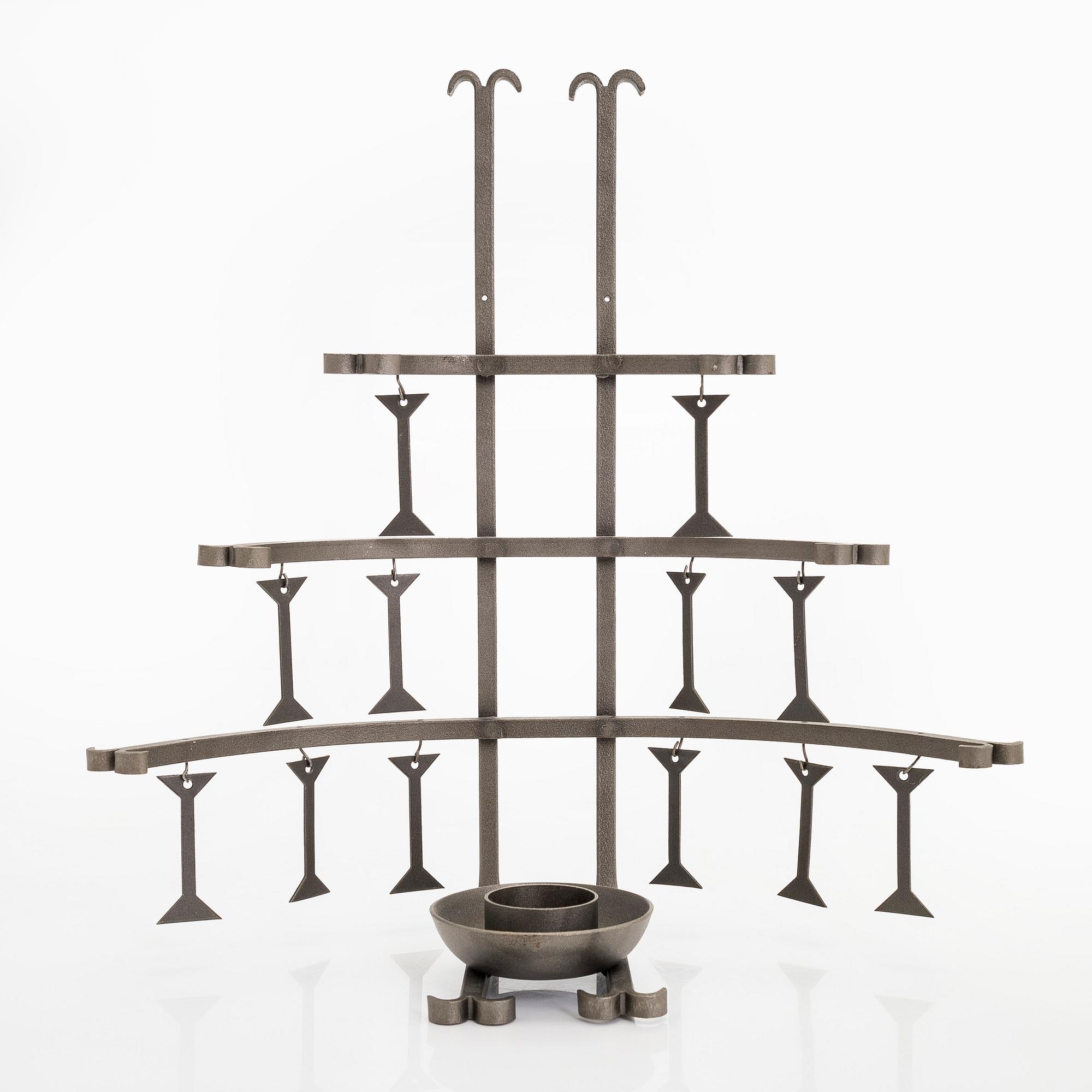 A 20th century candleholder.