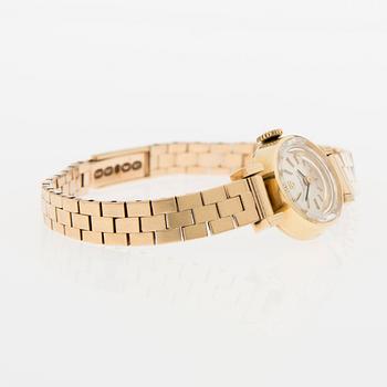 ARMBANDSUR, dam, Tissot 14K guld, 1970-tal.