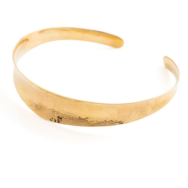 Carl Nyströmer, a necklace, 18K gold, Stockholm 1960.