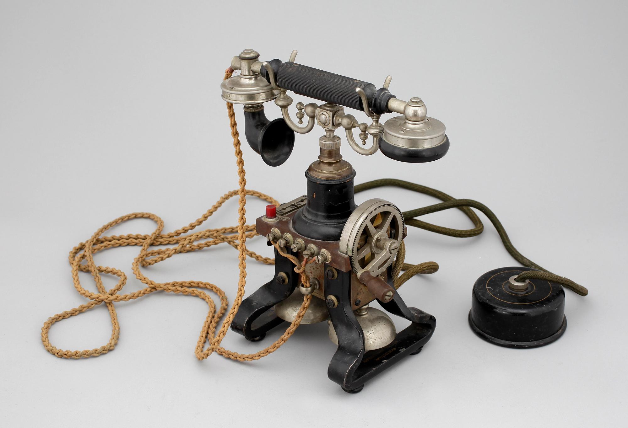 TELEFON, "KÖBENHAVNS TELEFON AKTIESELSKAB", 1800/1900-tal.
