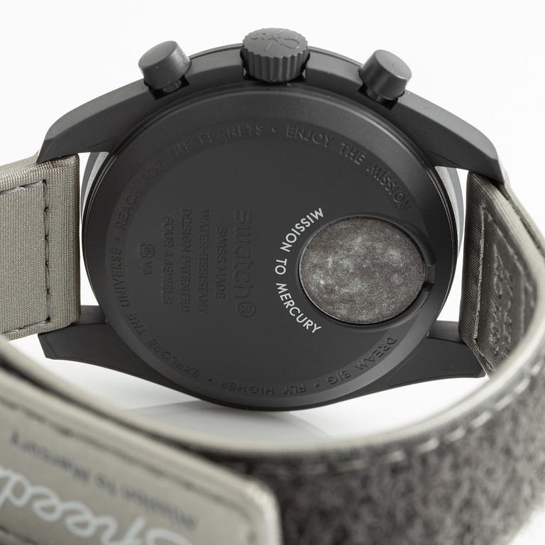 Omega/Swatch, MoonSwatch, "No Reserve", collection of 14 pcs, chronograph, wristwatches, 42 mm.