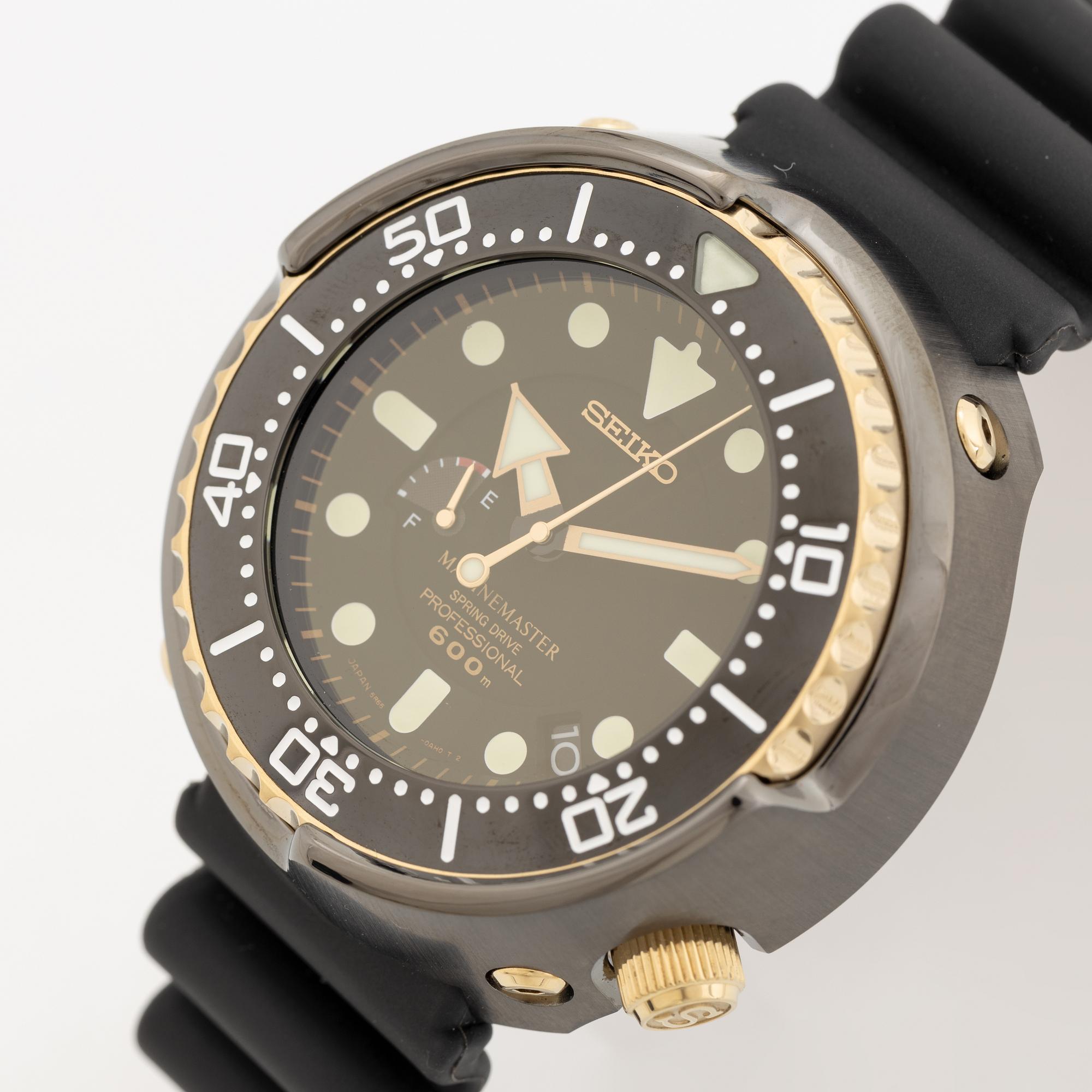Seiko Marinemaster Spring Drive Golden Tuna