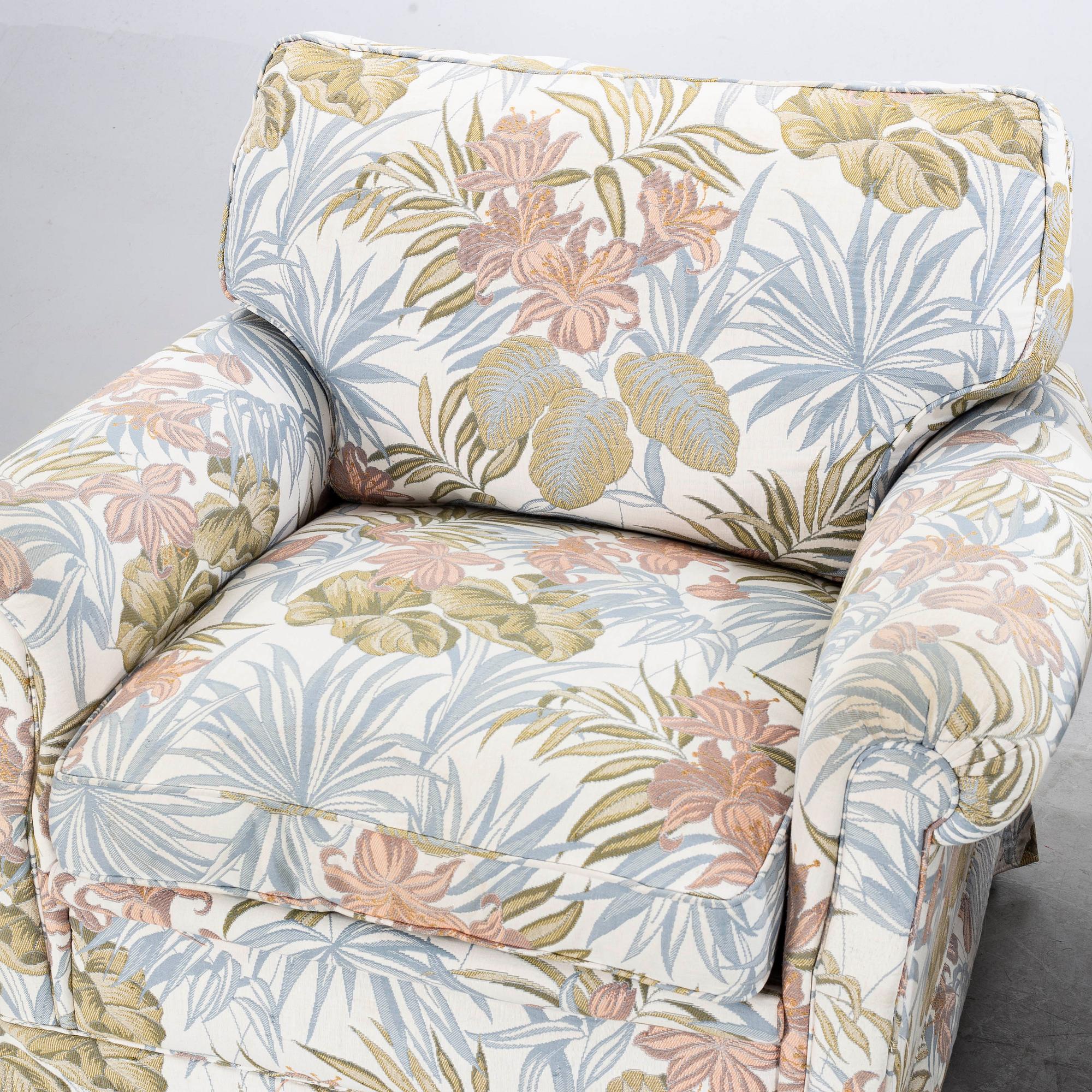 ARNE NORELL, Couch and easy chair, second half of the 20th century.