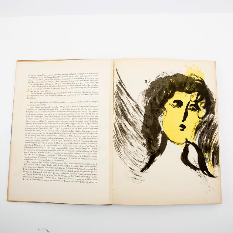 Marc Chagall, Book, "Bible" Verve vol VIII nos 33 and 34.
