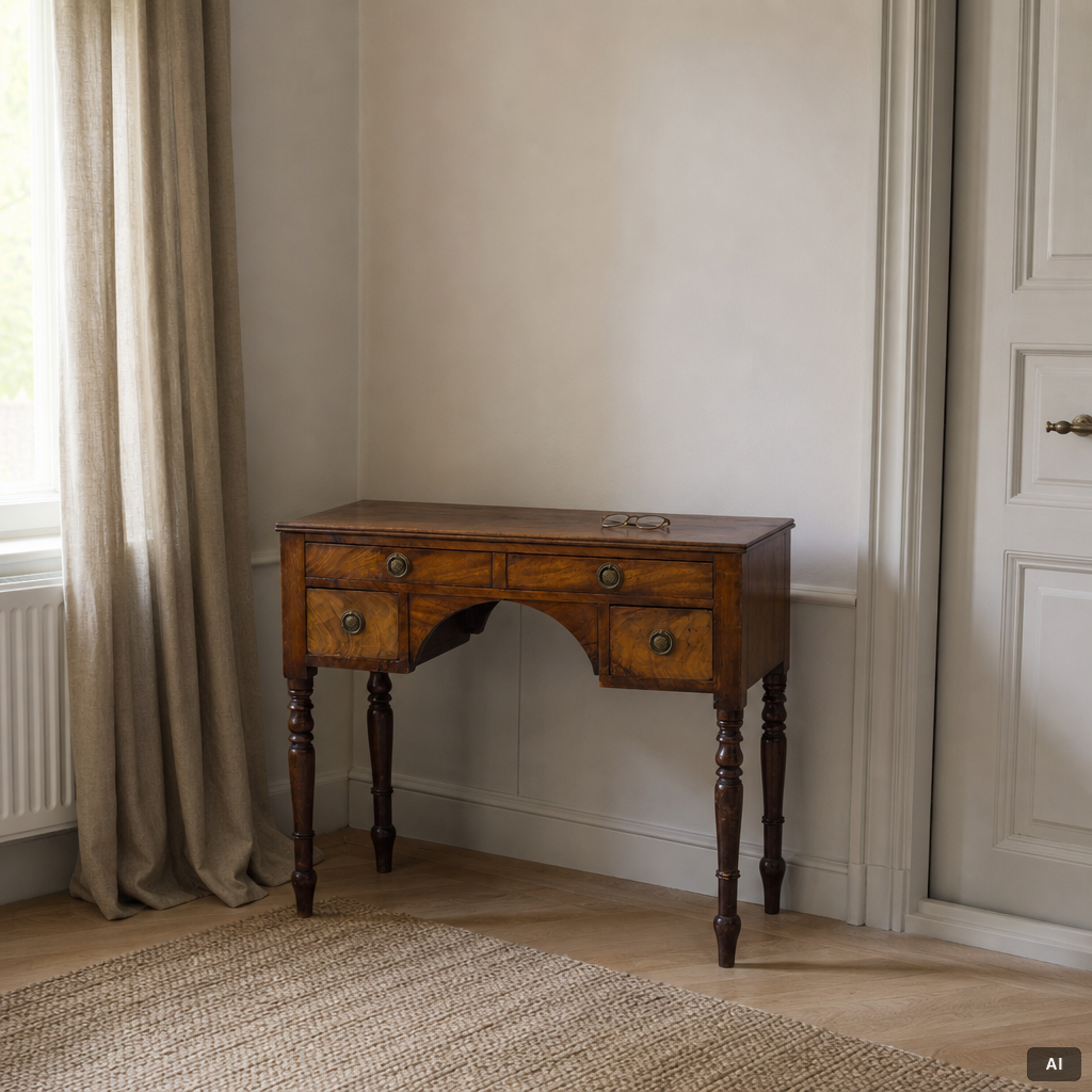 A ladie's desk, 19th century.