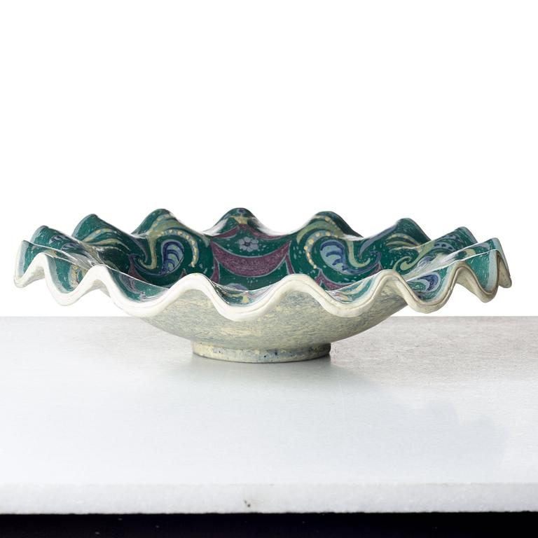 Birger Kaipiainen, skålfat, Arabia, Finland, 1940-50-tal.