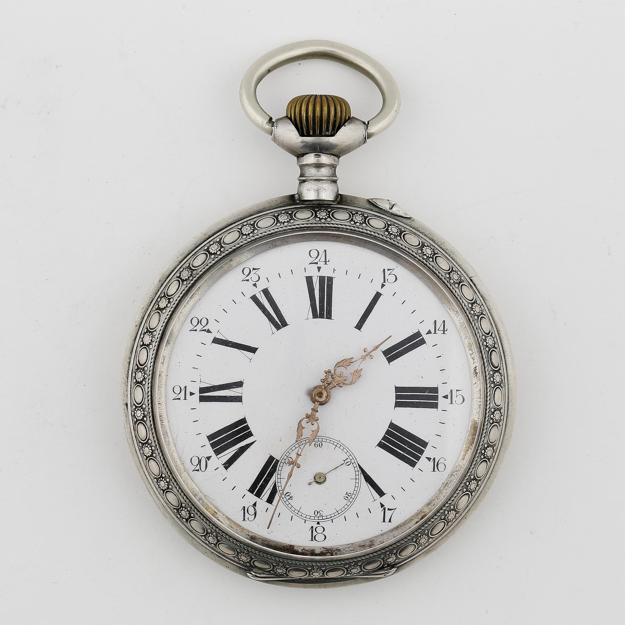 HERRFICKUR, silver, Eclipse, omkring 1900. Tot ca 257 gram.