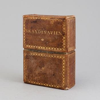 BOK, Forsells stora utvikbara Skandinavienkarta 1815-26.