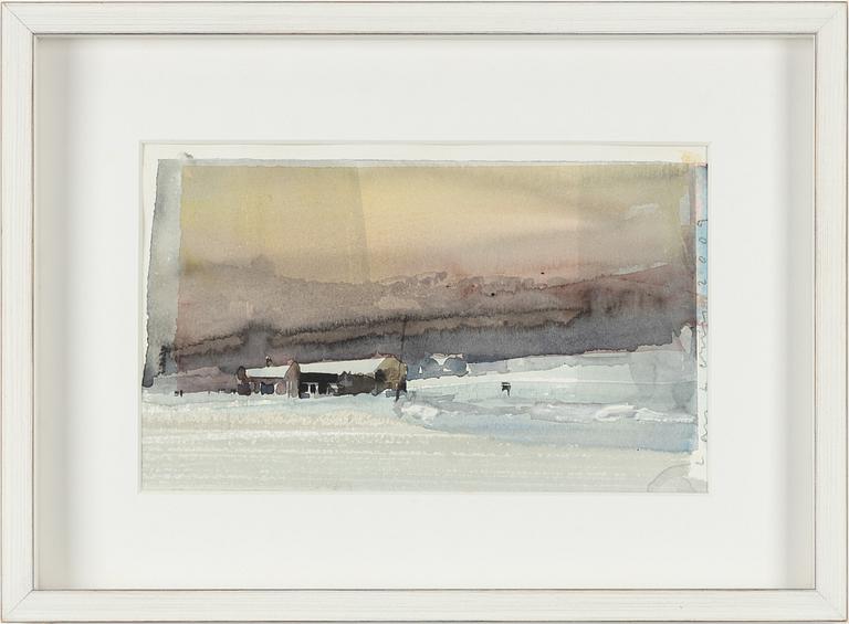 Lars Lerin, Skymning.