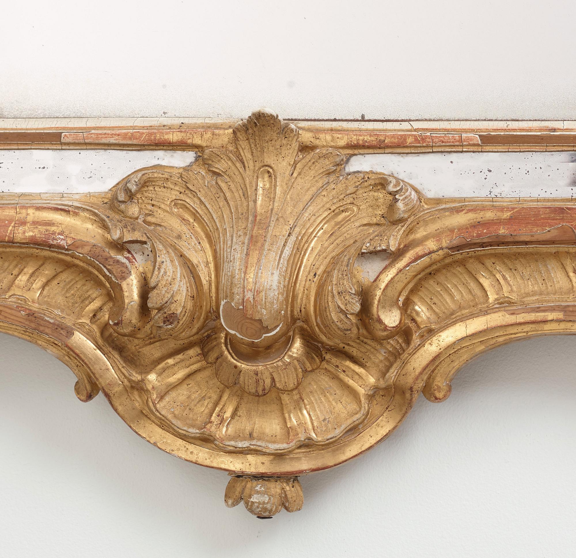 SPEGEL. Stockholmsarbete, 1760-tal. Rokoko.
