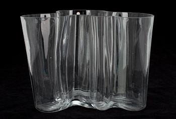 VAS, glas, "Savoy" signerad Alvar Aalto - 3030, Iittala 1900-talets senare hälft.