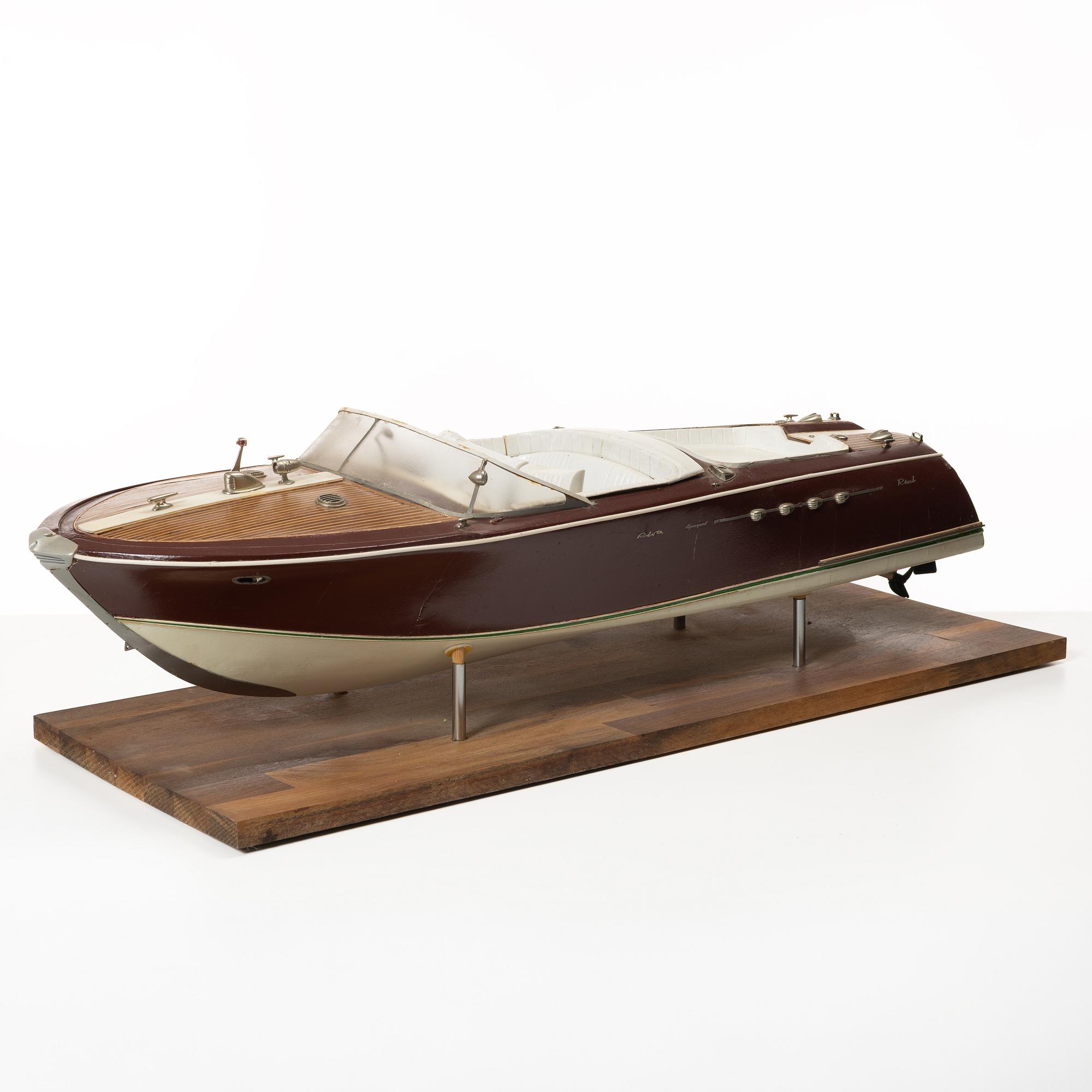 Båtmodell, 1900-tal.