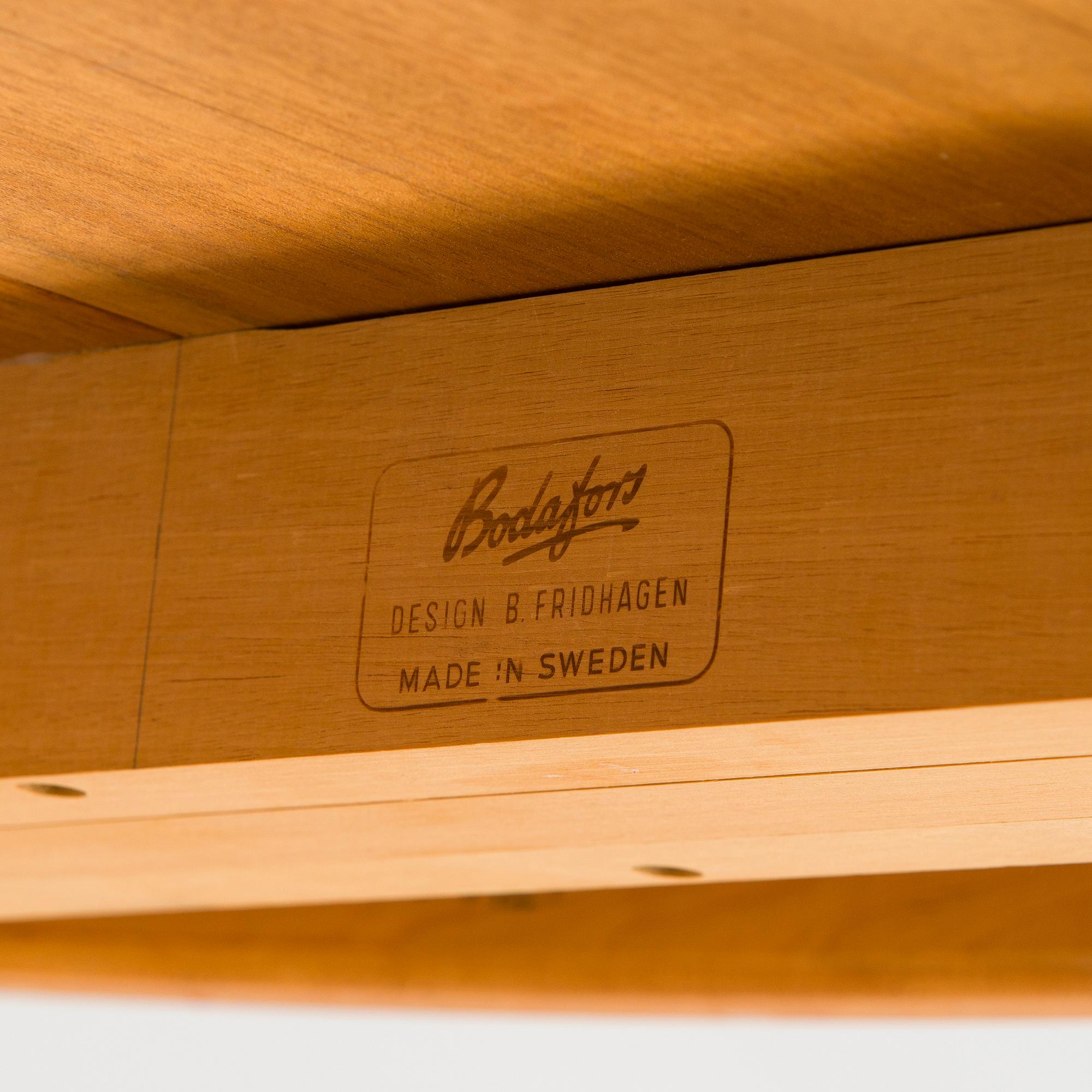 Bertil Fridhagen, ruokapöytä, "Diamant", Bodafors, 1960-luku.