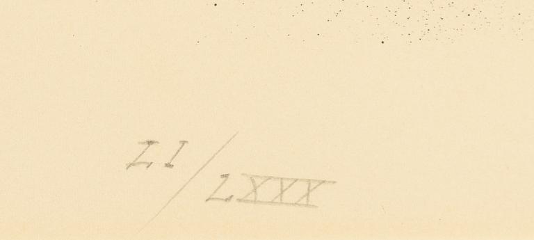 Joan Miró, Ur "Lithigraphe I".