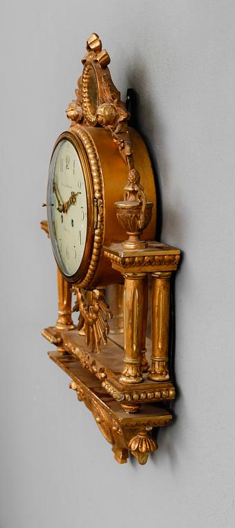 VÄGGPENDYL, gustaviansk stil, 1900-tal.