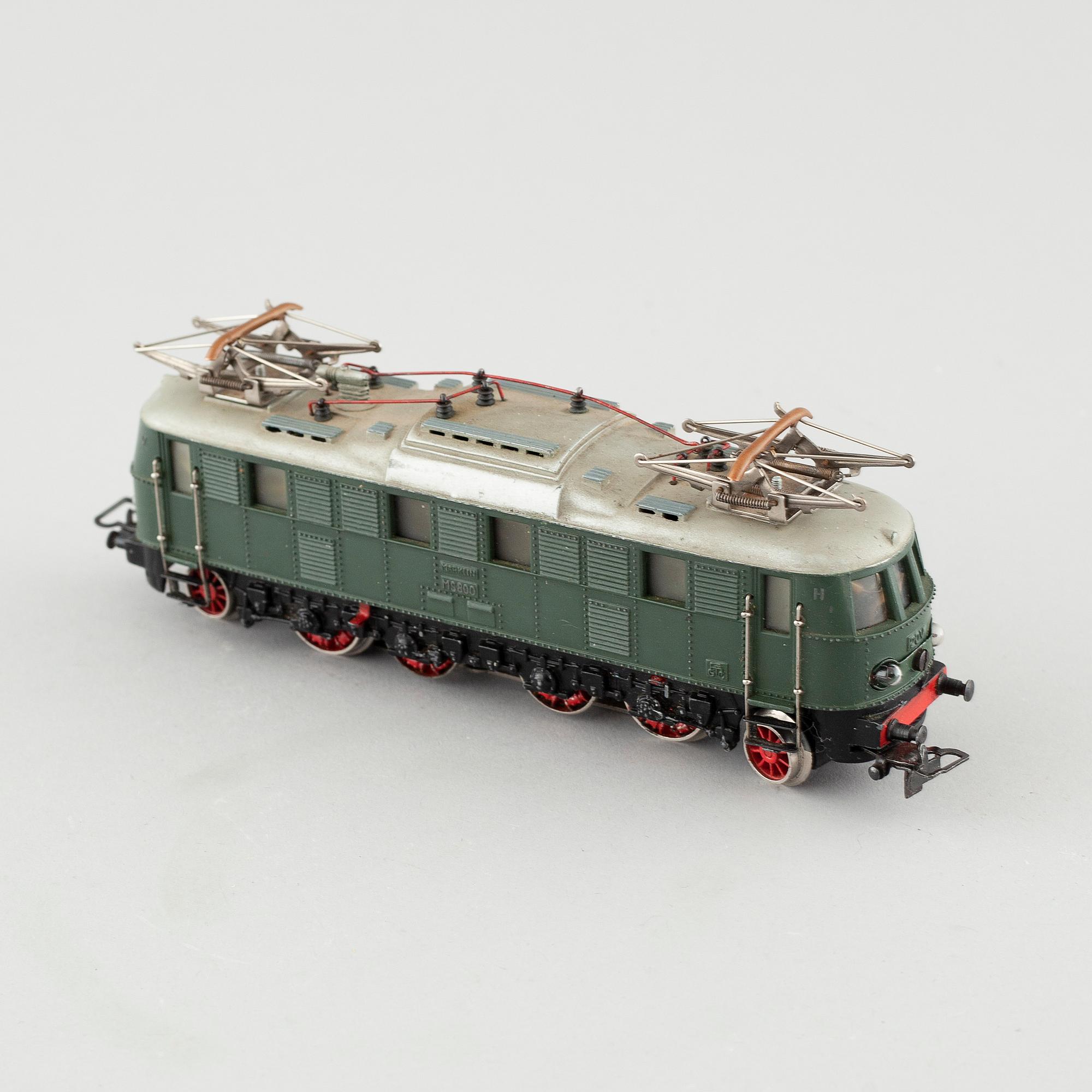 A model engine, MS800 by Märklin, Germany from the second half of the 20th century.