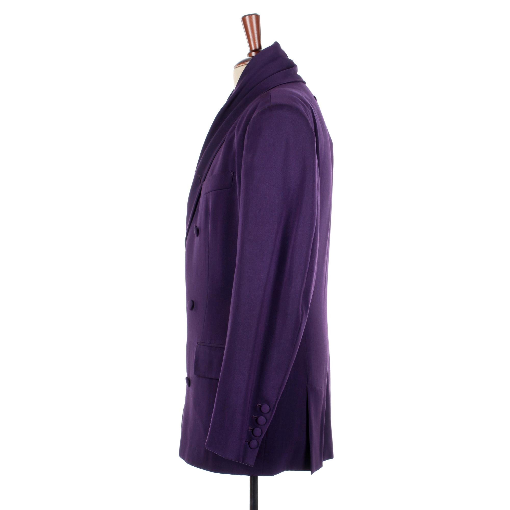 JEAN-PAUL GAULTIER, purple wool men´s jacket, size 48.