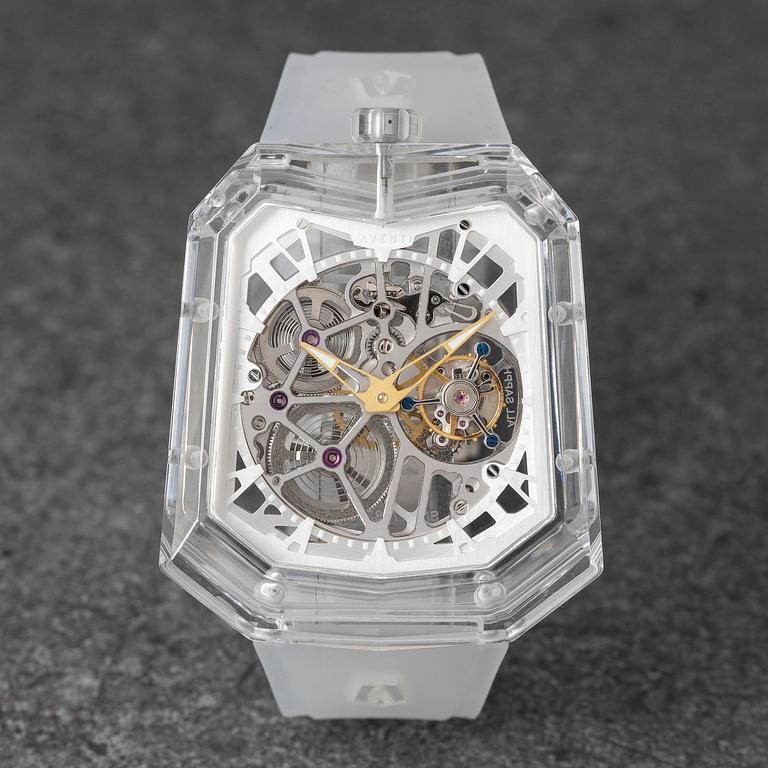 Aventi, A-11, Pure Sapphire, Tourbillon, ca 2021.