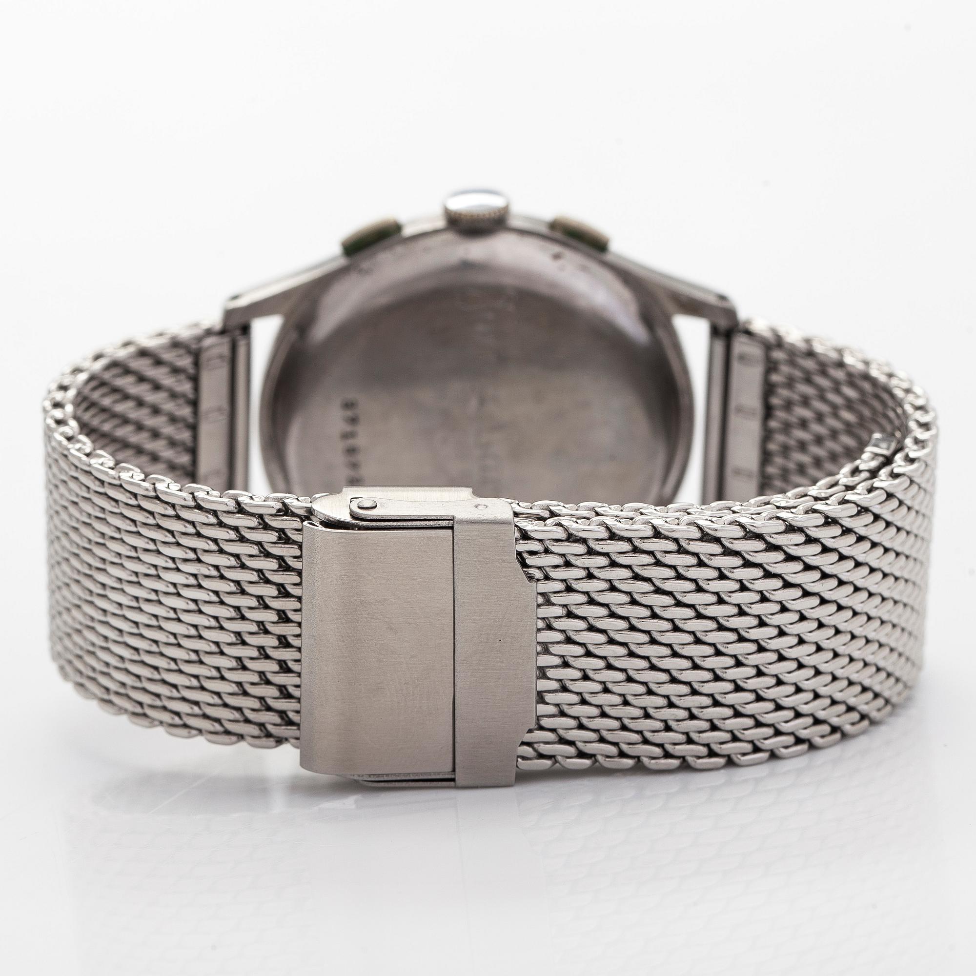 Armbandsur, "Telemetre", kronograf, 38 mm.