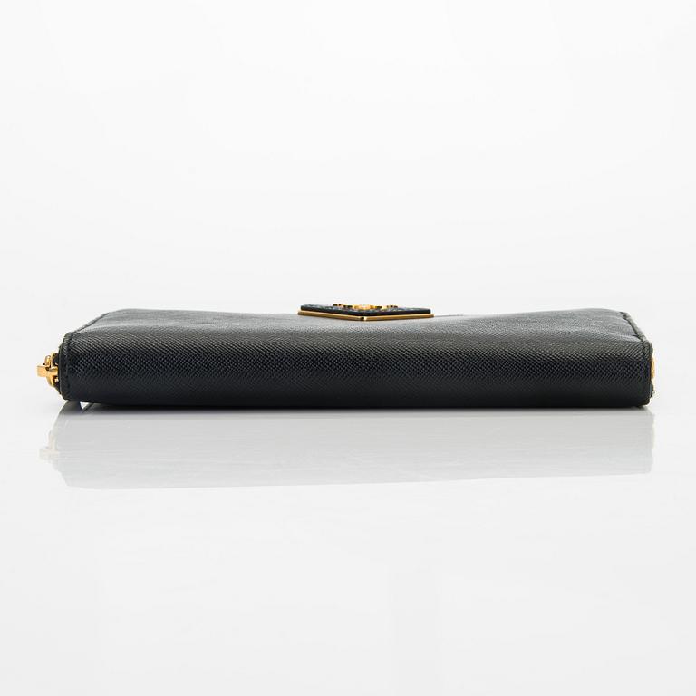 Prada, a wallet.